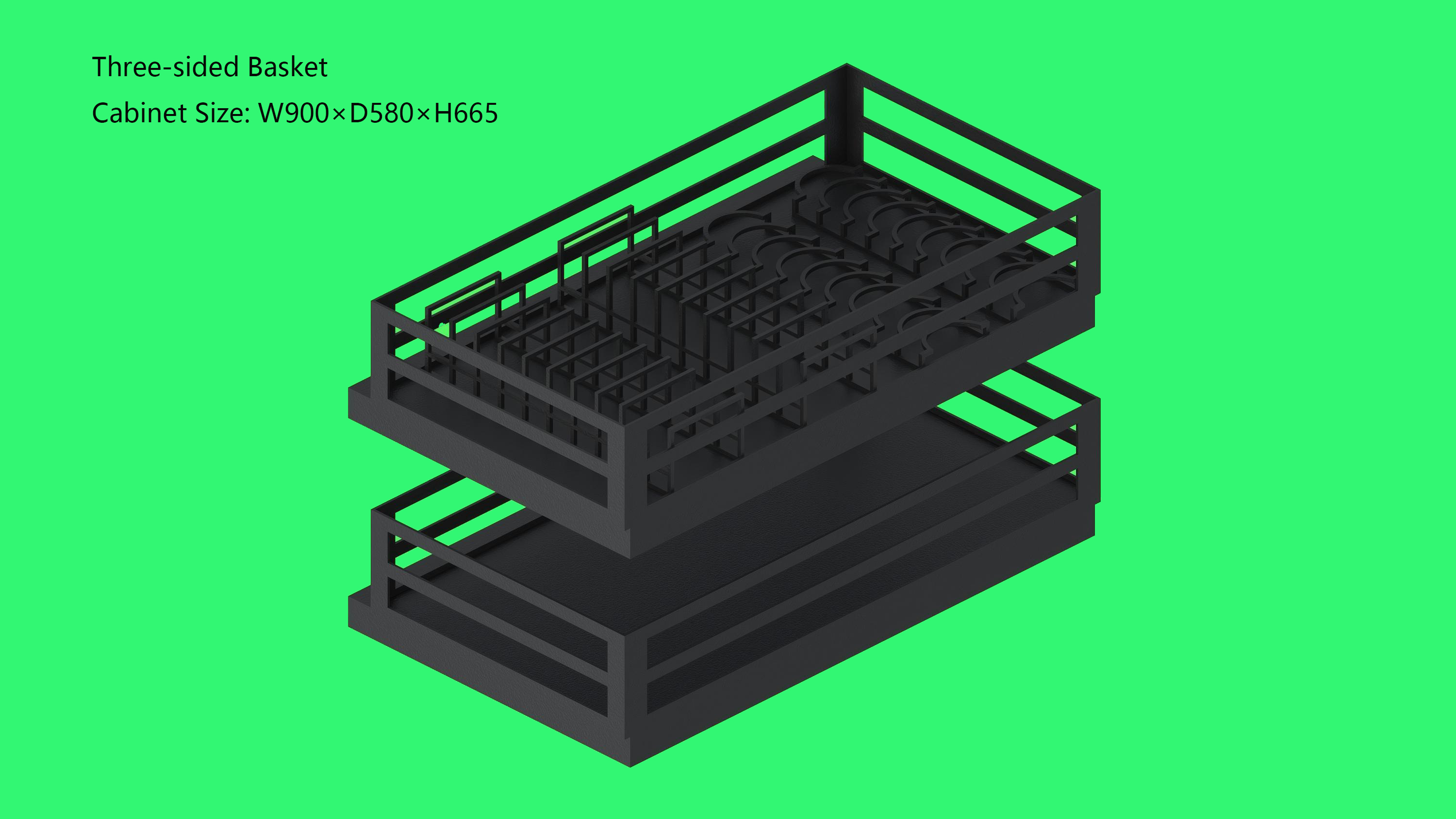 Three-sided Basket - Model A