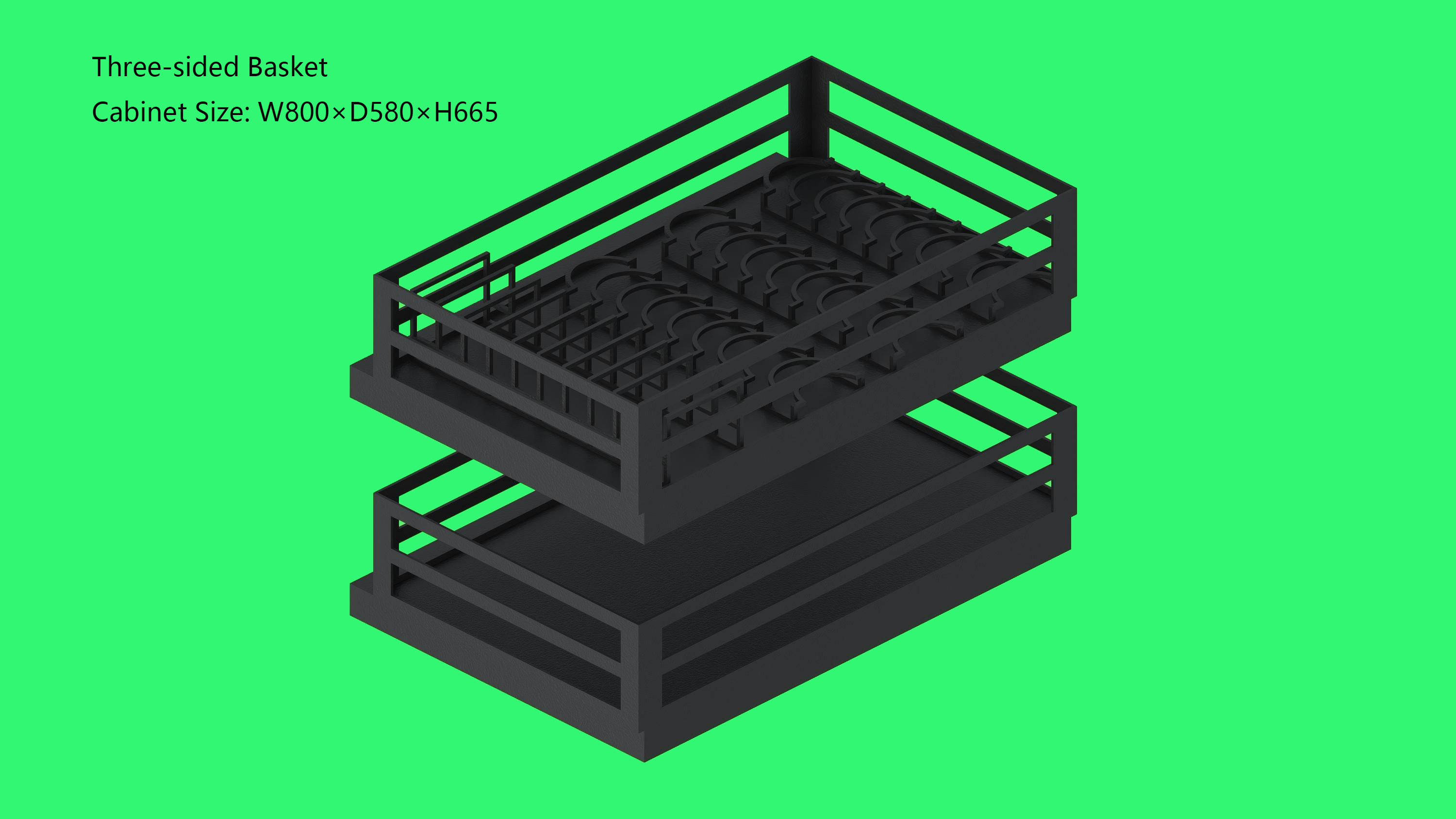 Three-sided Basket - Model A