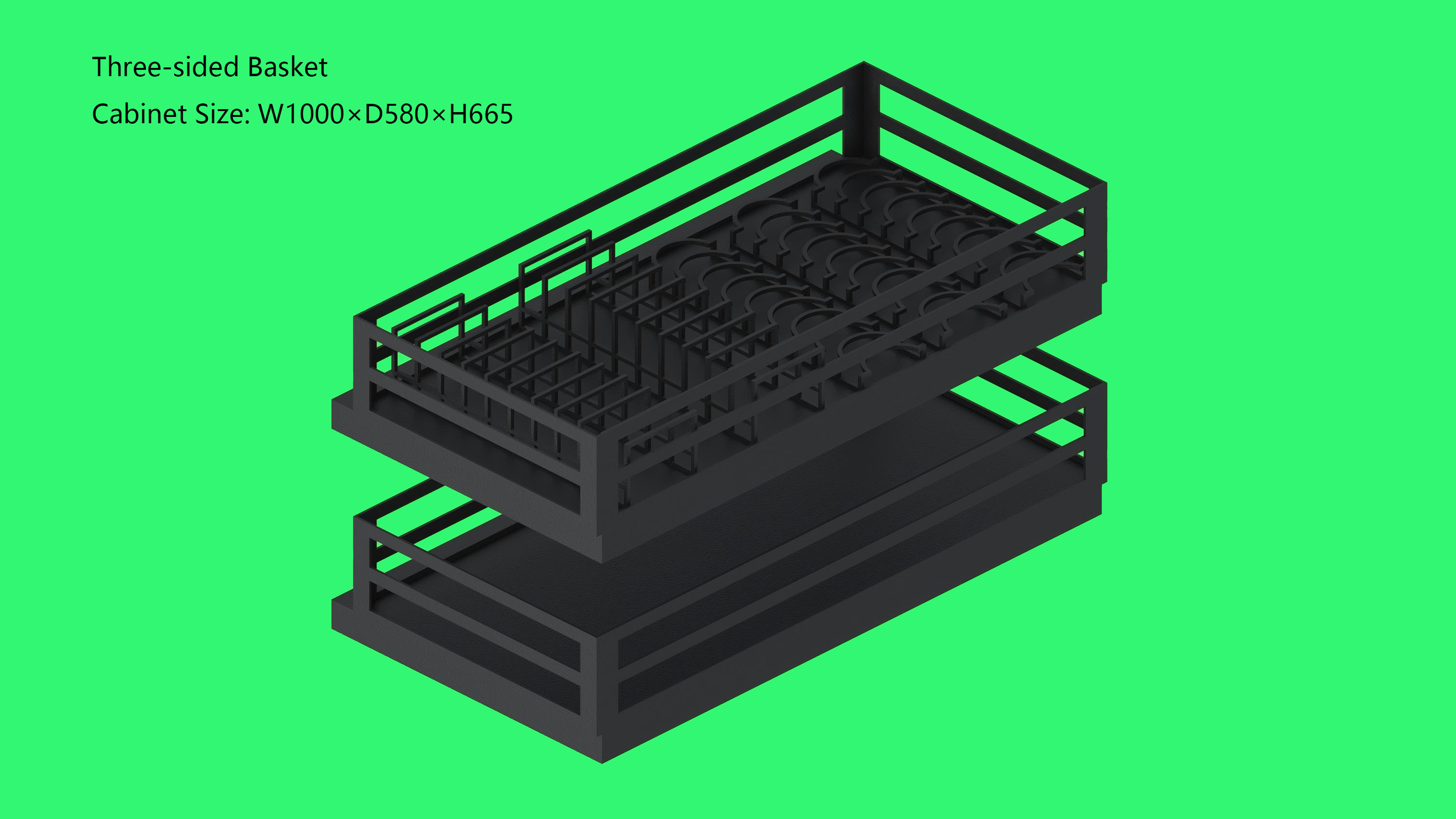 Three-sided Basket - Model A