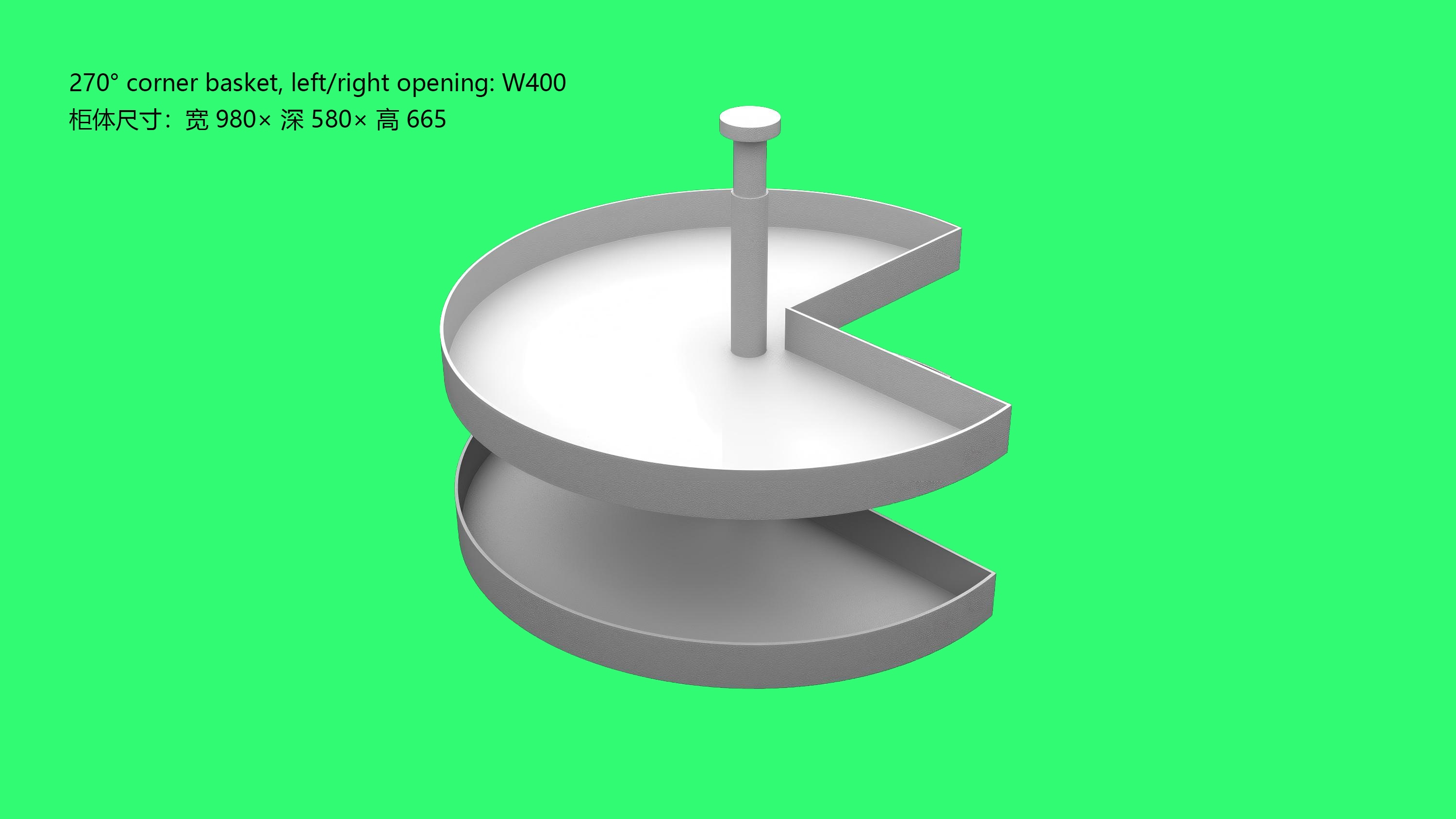 270° Rotating Basket - Model A