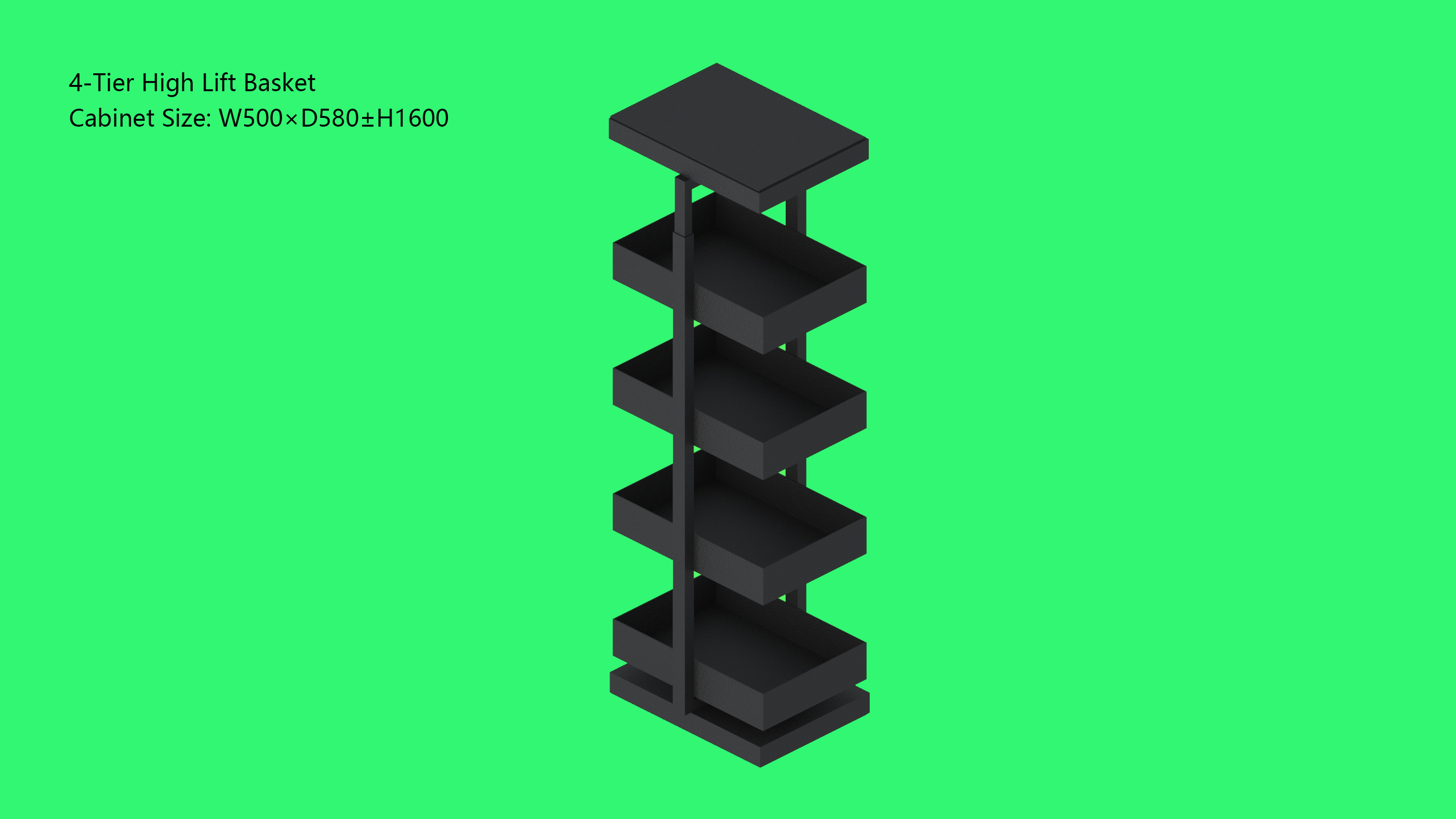 Four-tier Lift Basket-C