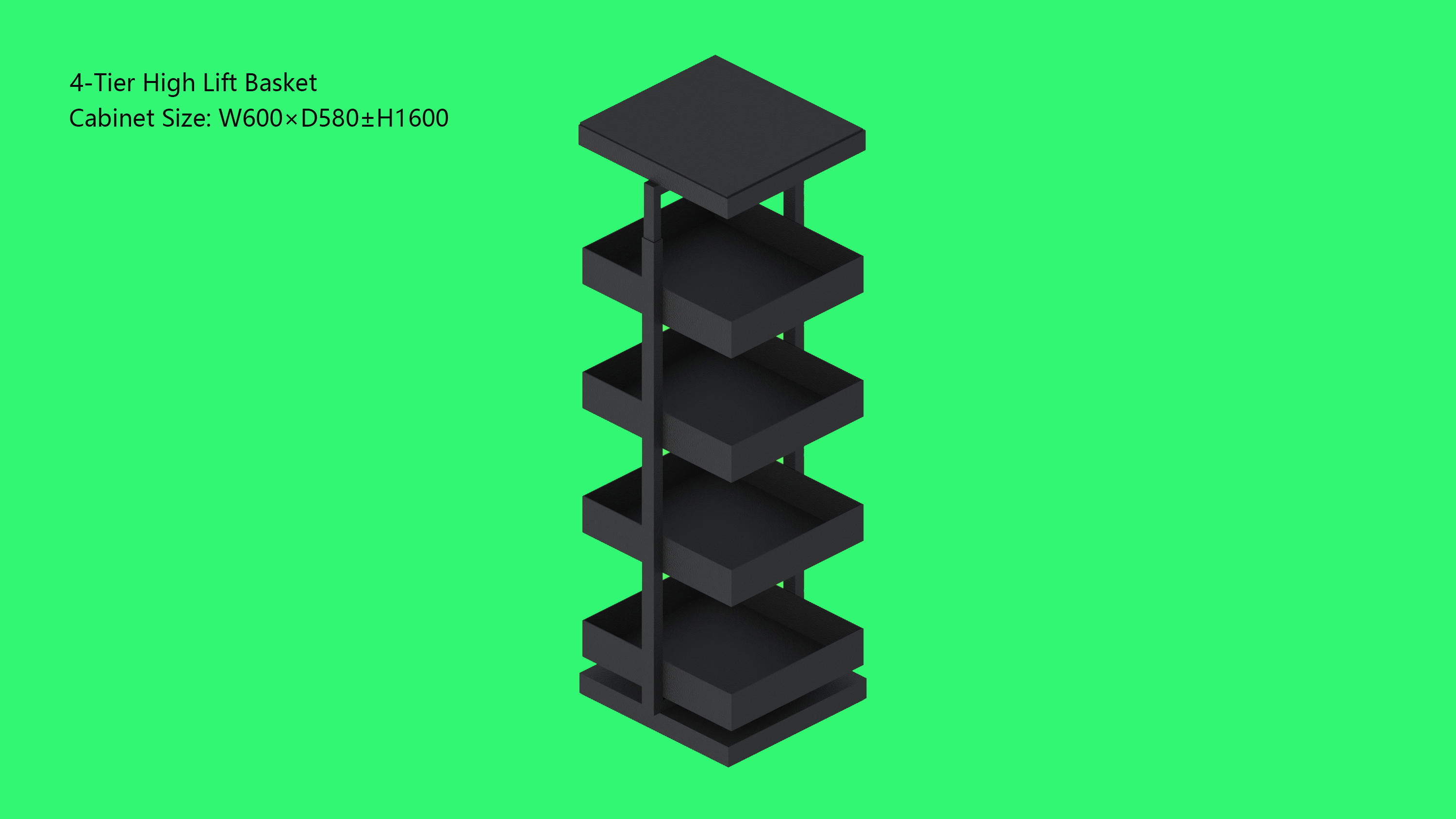 Four-tier Lift Basket-C