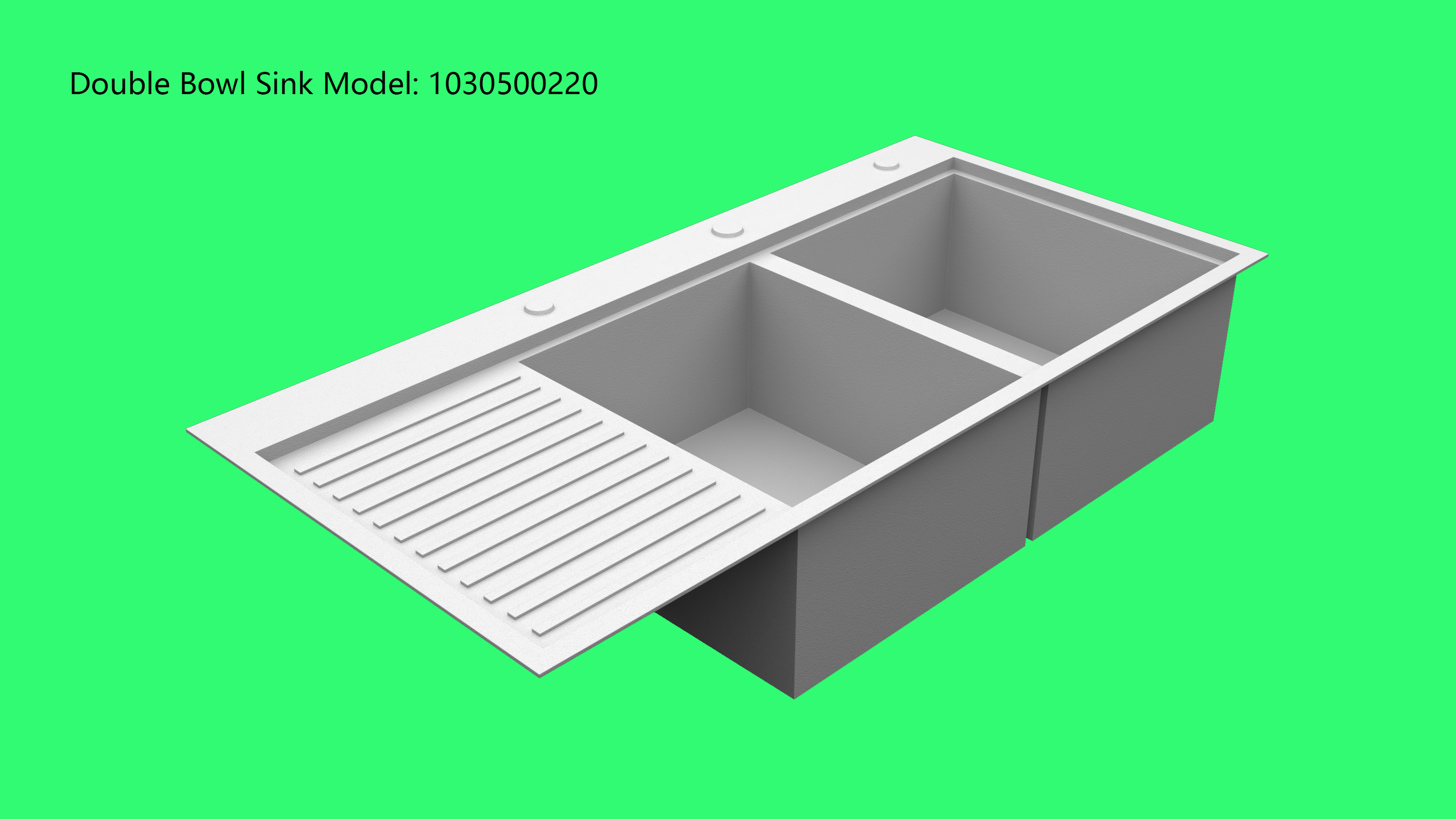 Weld-free Undermount Sink Model A
