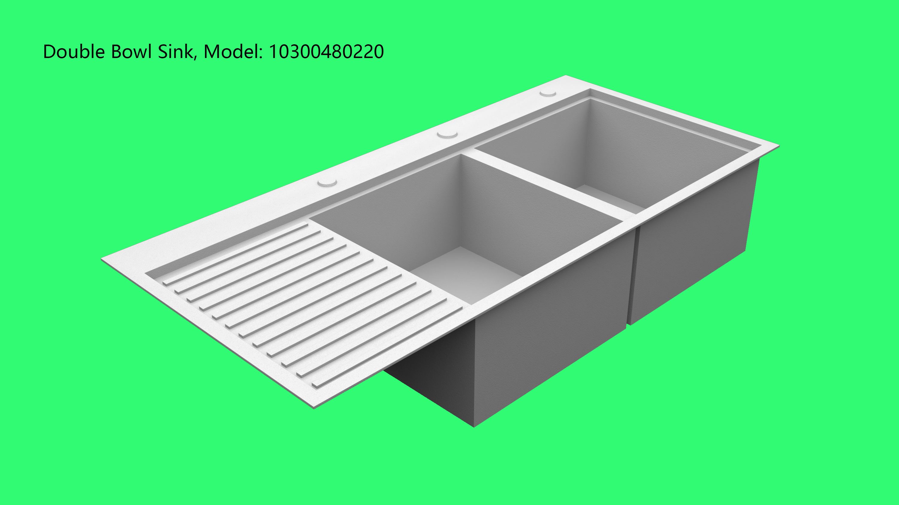 Weld-free Undermount Sink Model B