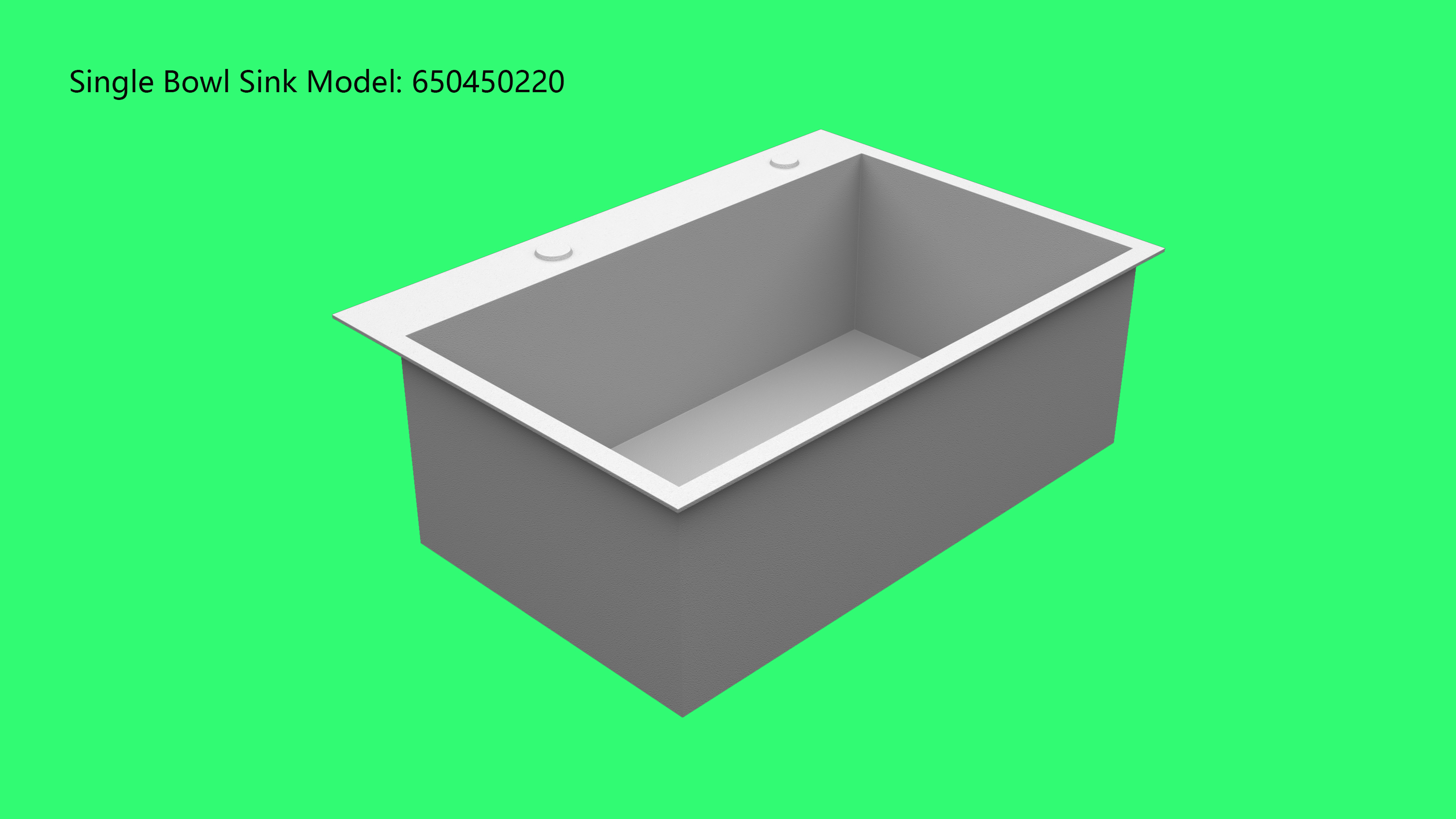 Weld-free Undermount Sink Model C
