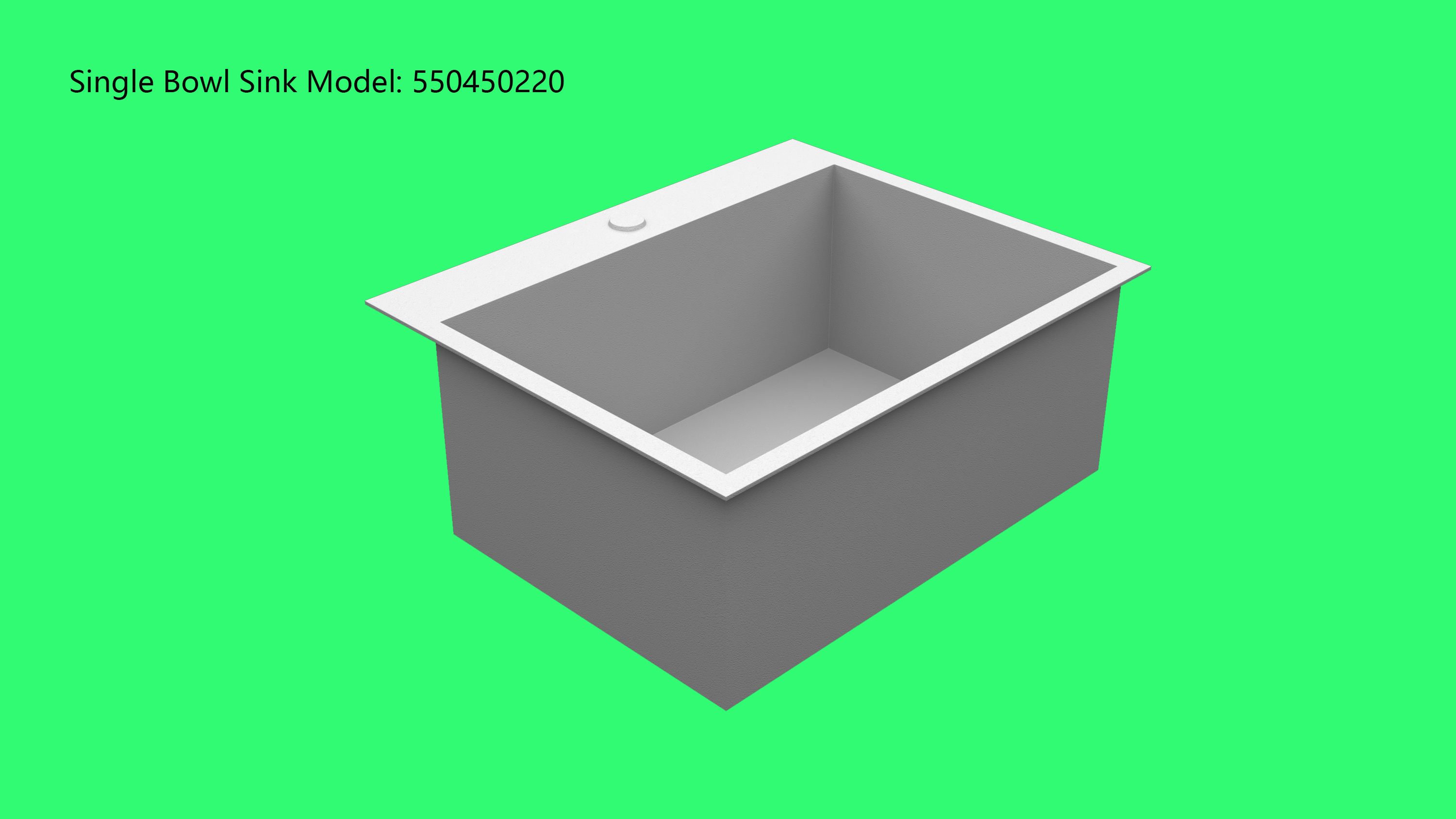 Weld-free Undermount Sink Model C